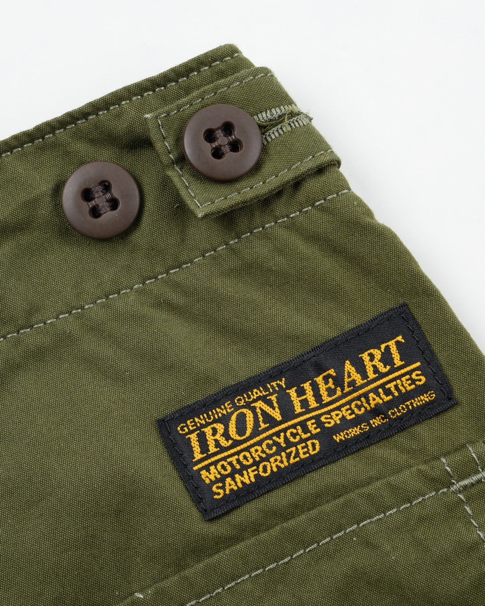 IH-745-ODG 4OZ COTTON/NYLON BAKER PANTS - OLIVE DRAB GREEN