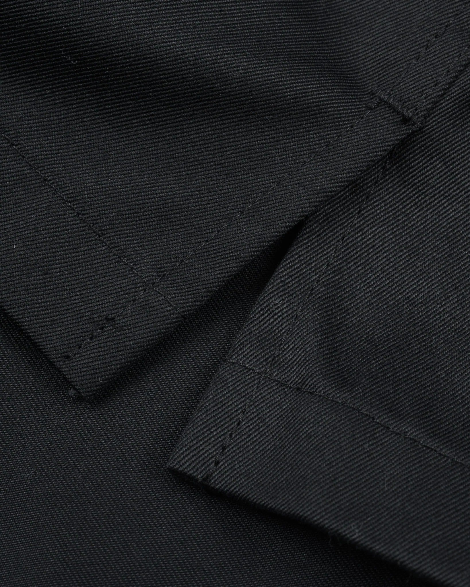 IHSH-446-BLK 9.6OZ T/C SHORT SLEEVED MECHANIC SHIRT - BLACK
