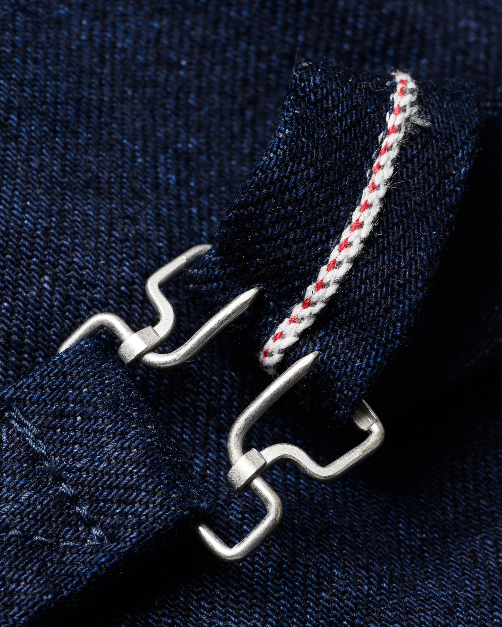 IHJ-140-IG 19oz Selvedge Denim Type I Jacket - INDIGO/GREY
