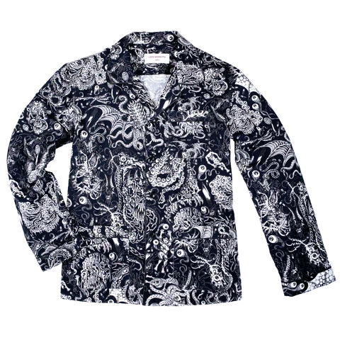 RAFEL DELALANDE T-SHIRT - BLACK/WHITE