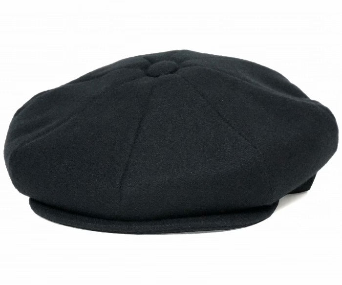 WOOL NEWSBOY - BLACK