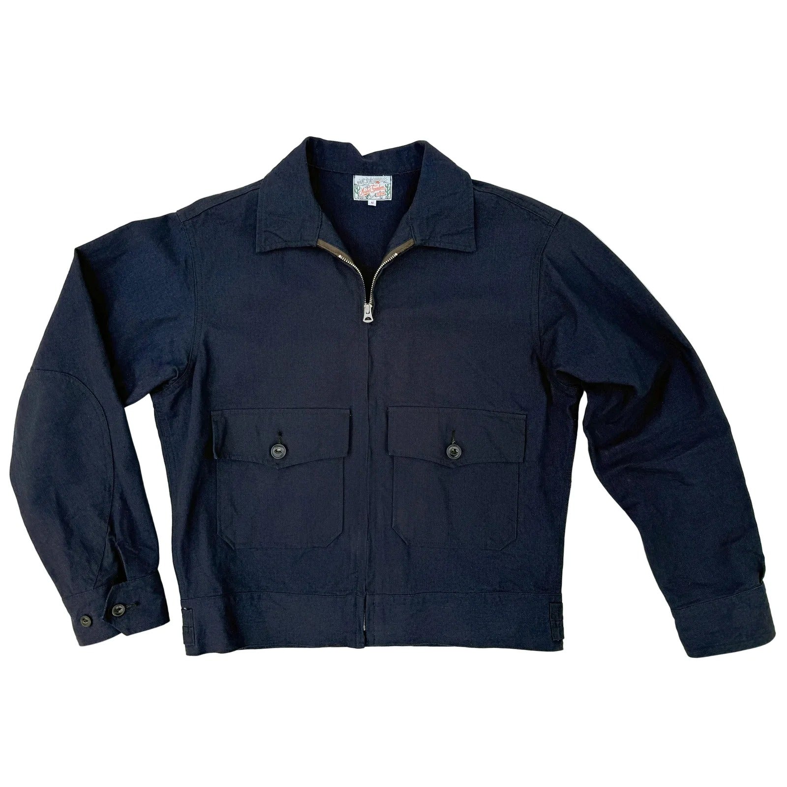 ROCKETEER JACKET - INDIGO CANVAS