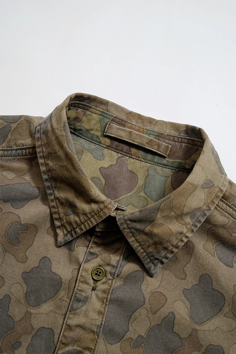 DECK SHIRT DUCK HUNTER CAMO REVERSIBLE - GREEN