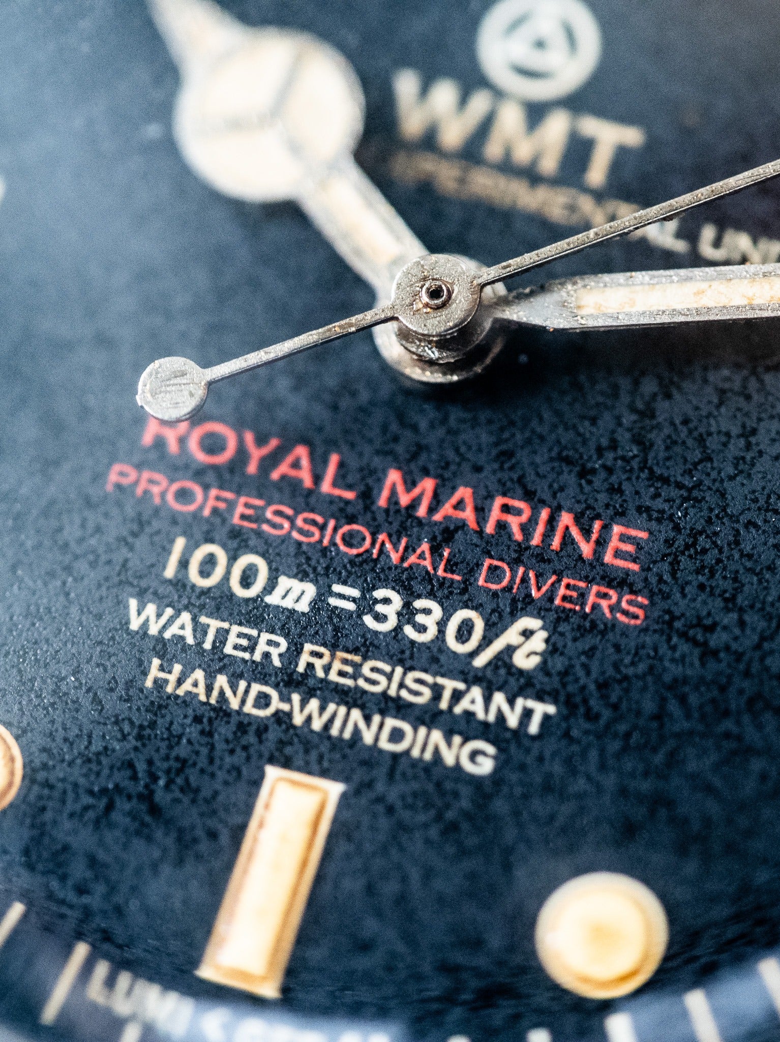 ROYAL MARINE - BLACK DIAL / HEAVY AGED EDITION