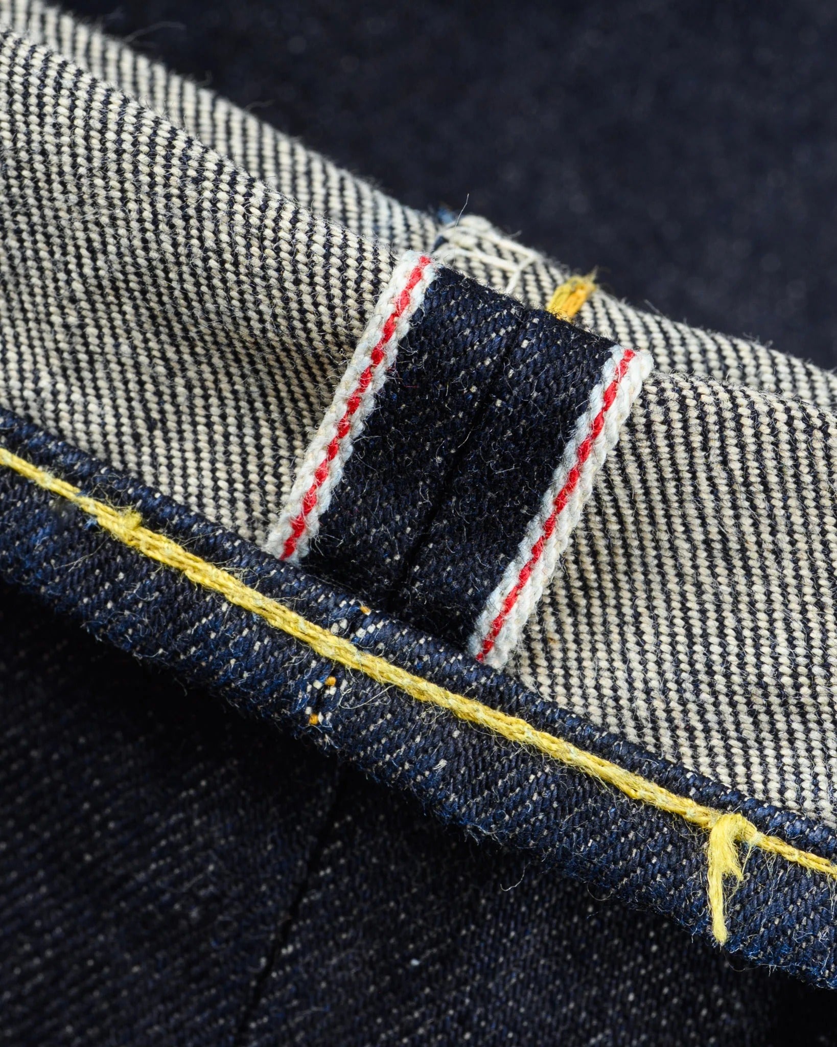 IH-634S-142 14oz Selvedge Straight Cut - INDIGO