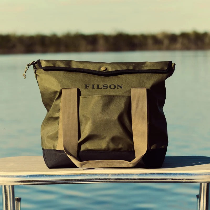 All-weather Tote Bag - OLIVE/BLACK/COVERT