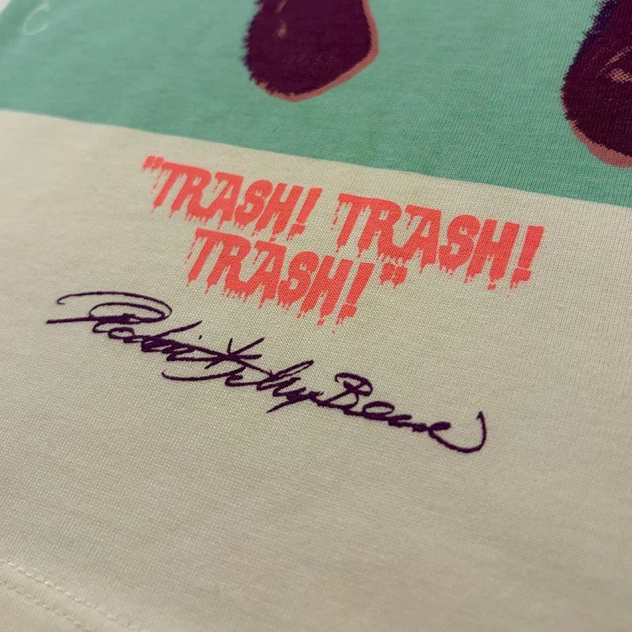 “TEMPTATION EYES” Square T-Shirt - WHITE