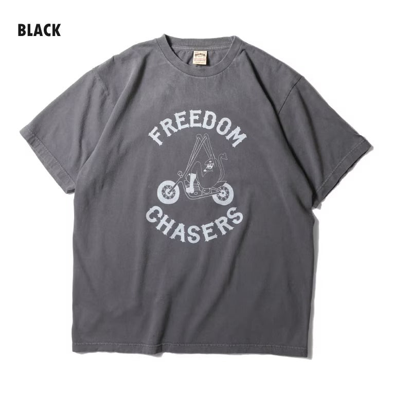 22438 PIGMENT PRINT TEE (DEVIL) - BLACK
