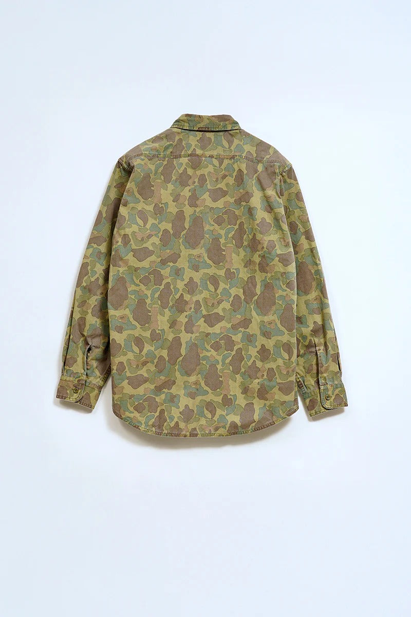DECK SHIRT DUCK HUNTER CAMO REVERSIBLE - GREEN