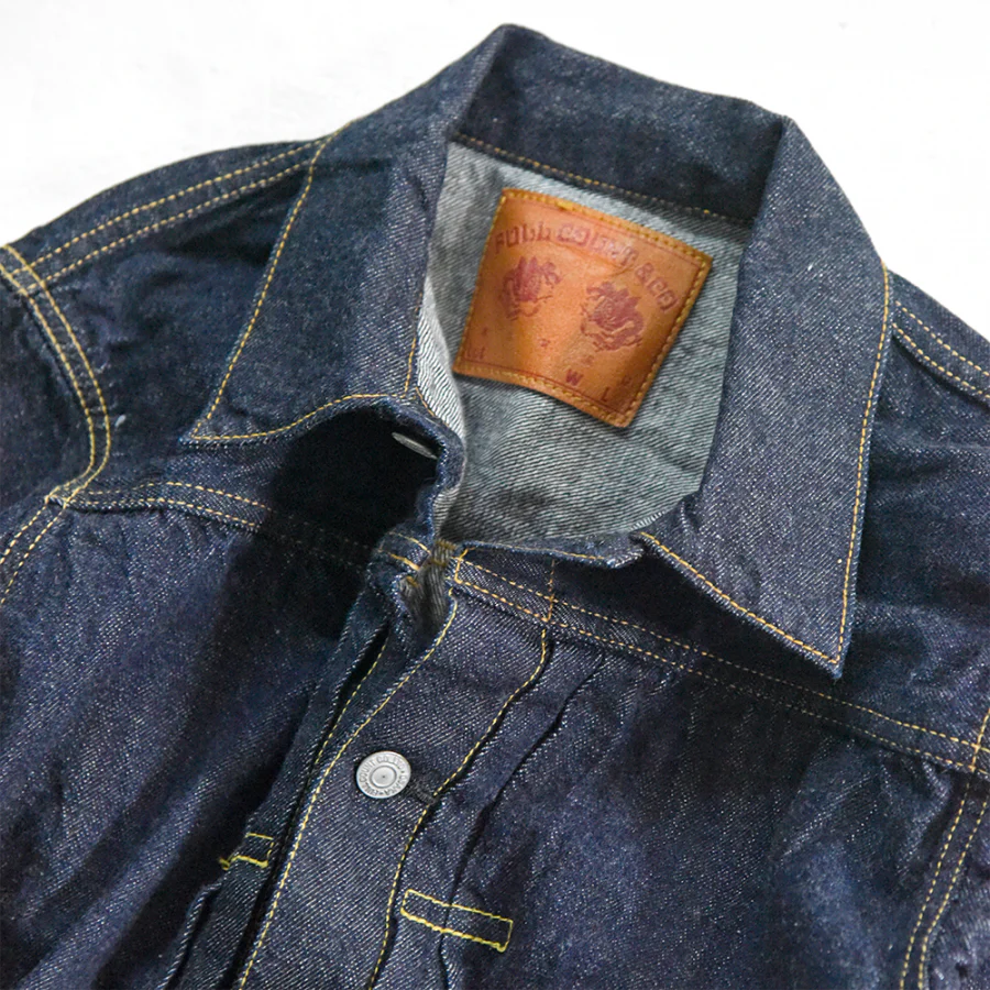 S2107SSW WWII Model 11.5oz Denim Jacket (One Wash) - INDIGO