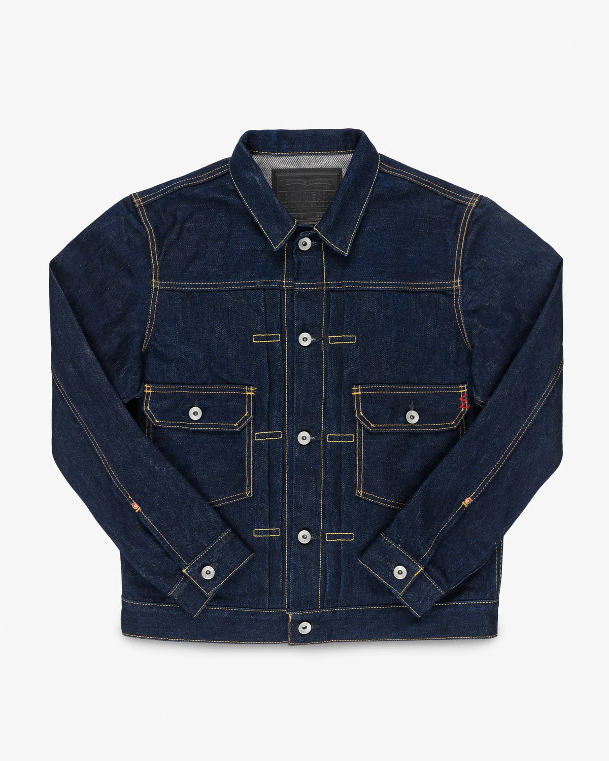 IHJ-139-IND 19oz Selvedge Denim Type II Jacket - INDIGO