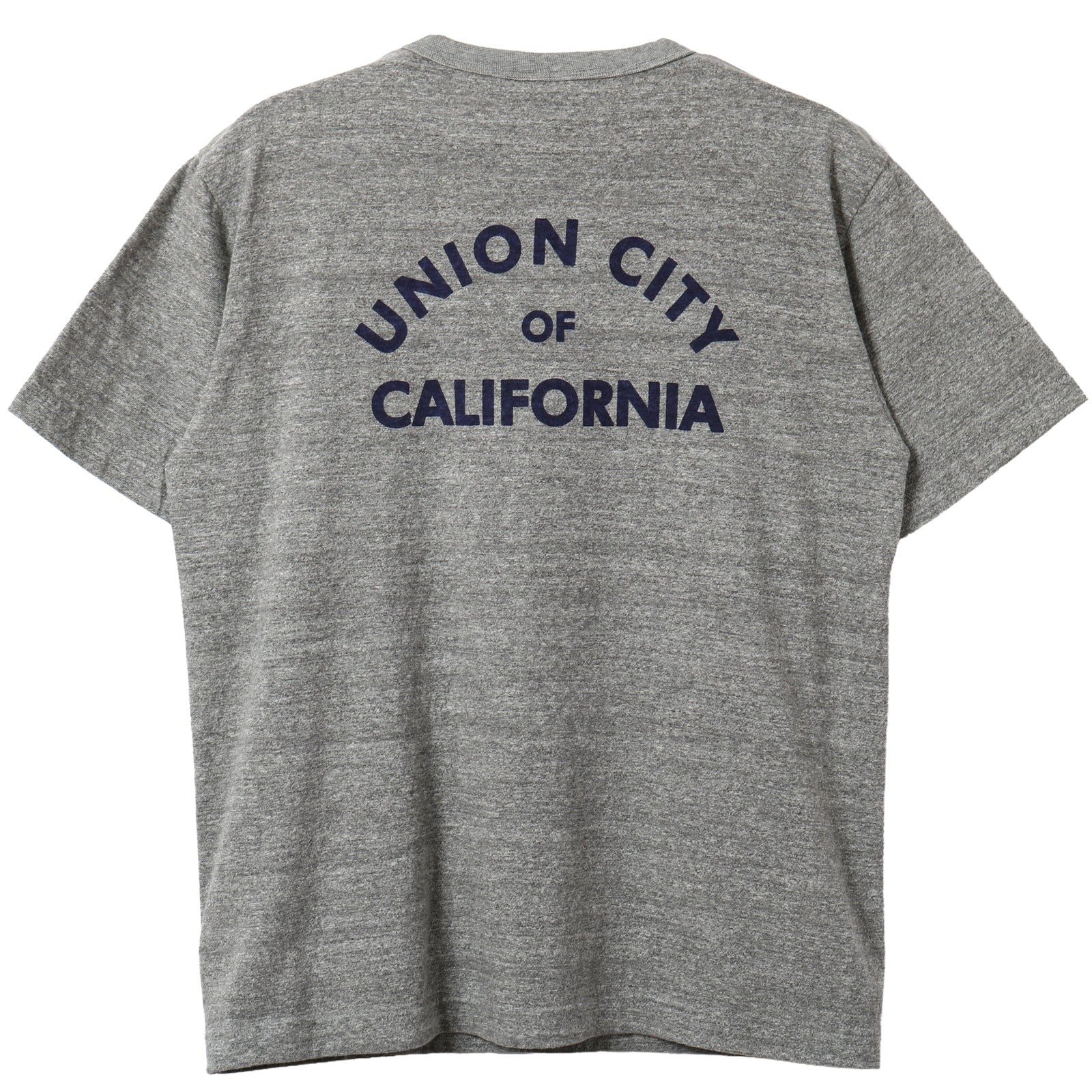 BR-26001 "TSURIAMI" CREW NECK S/S PRINT T-SHIRT (CALIF) - GRAY