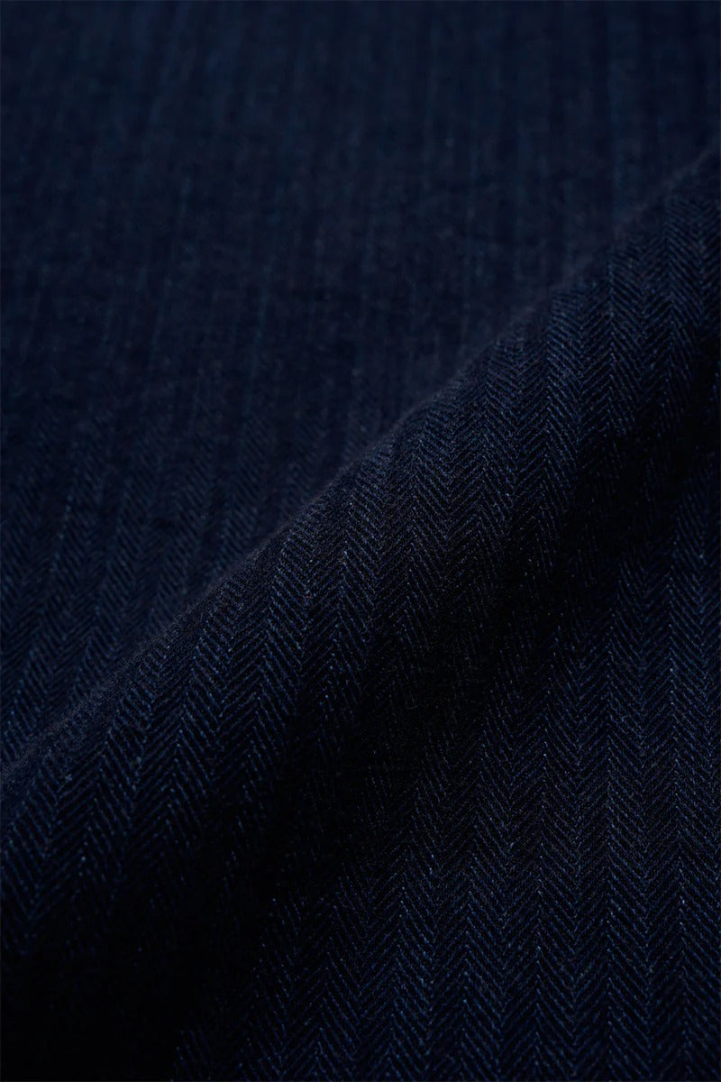 40S MONKEY PANTS MIXED HERRINGBONE - INDIGO