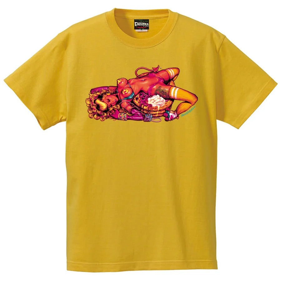 “WRONG GIRL” T-Shirt - YELLOW