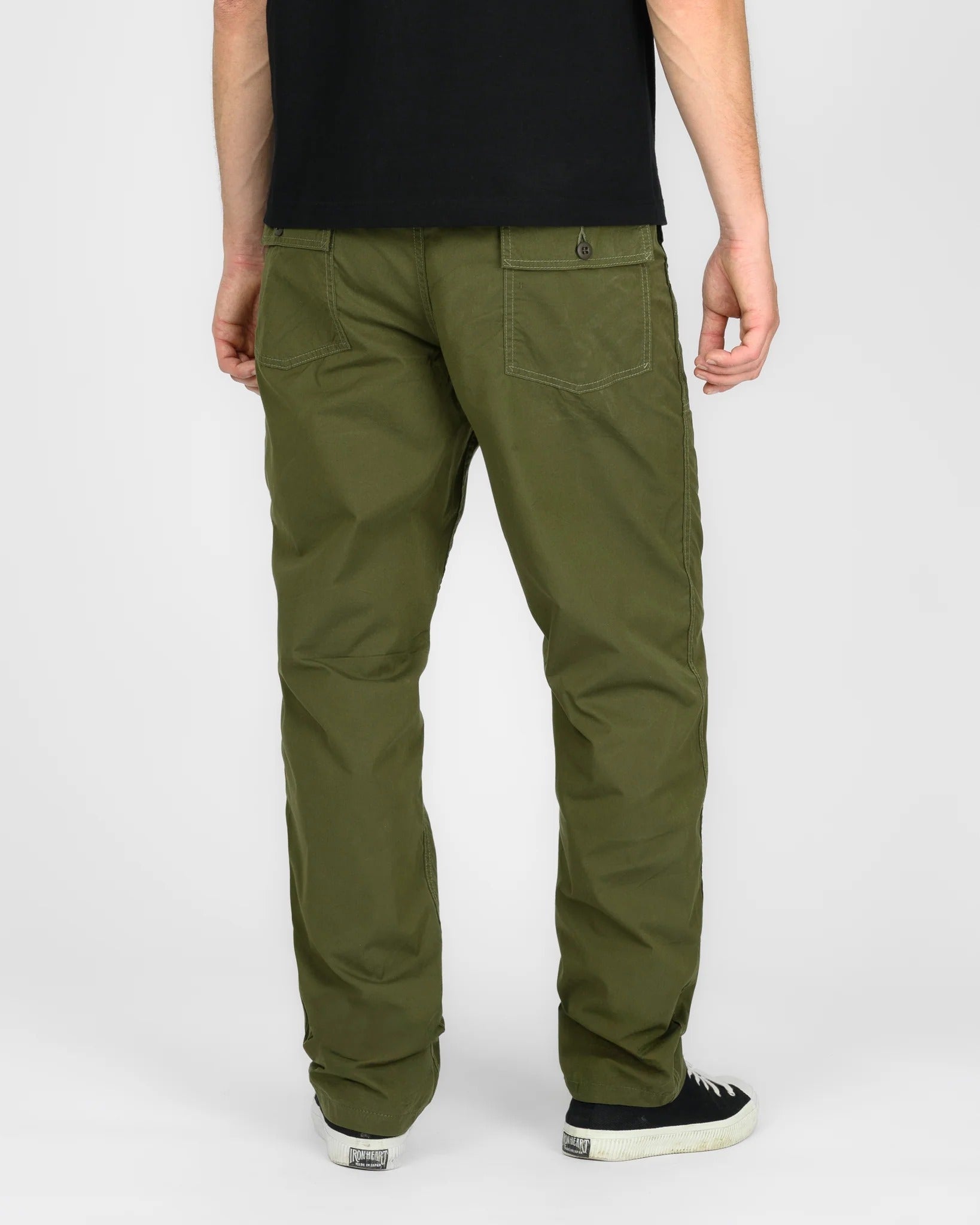 IH-745-ODG 4OZ COTTON/NYLON BAKER PANTS - OLIVE DRAB GREEN