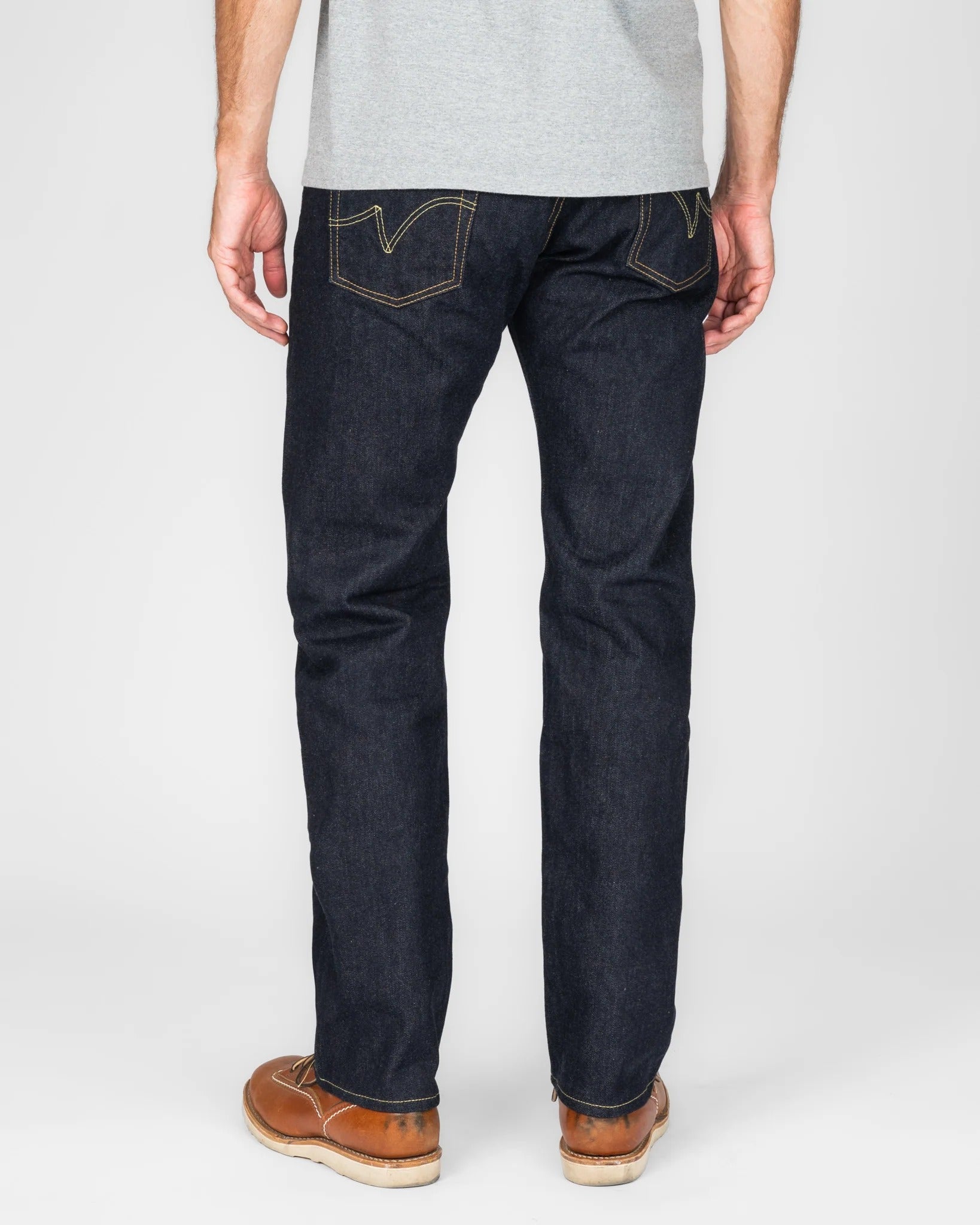 IH-634S-142 14oz Selvedge Straight Cut - INDIGO