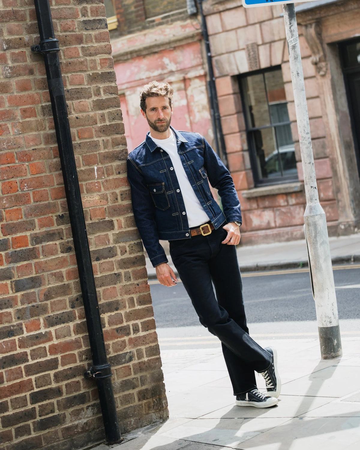IHJ-139-IND 19oz Selvedge Denim Type II Jacket - INDIGO