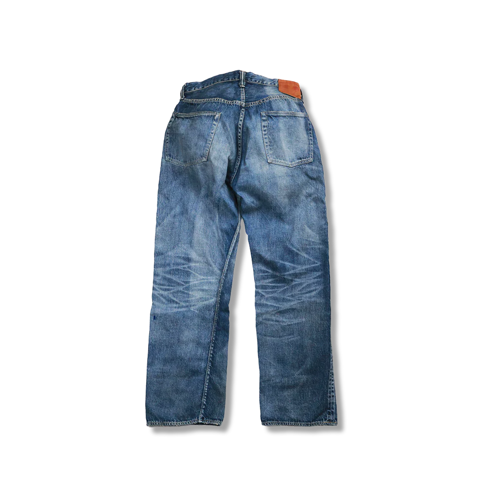 S0105SSHW WWII Model 11.5oz Denim Pants HW “Master Of Reality” - INDIGO