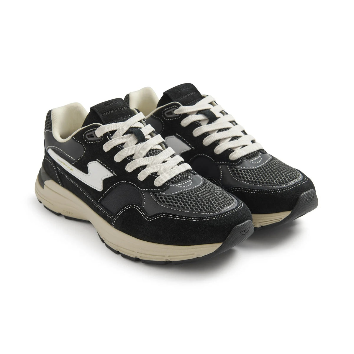 AMIEL S-STRIKE SUEDE MIX - BLACK III