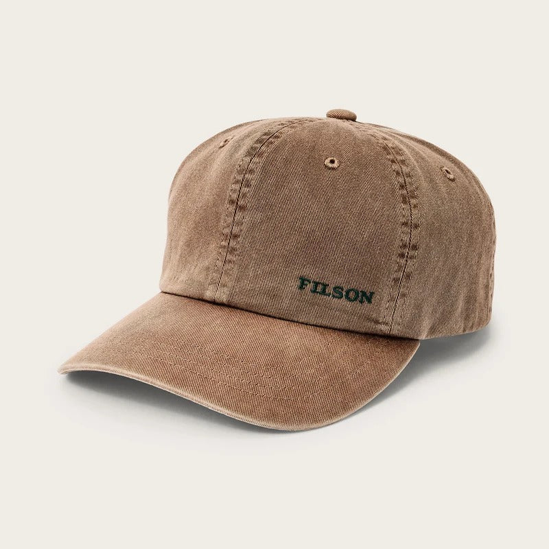 Washed Low-Profile Logger Cap - WASHED TAN