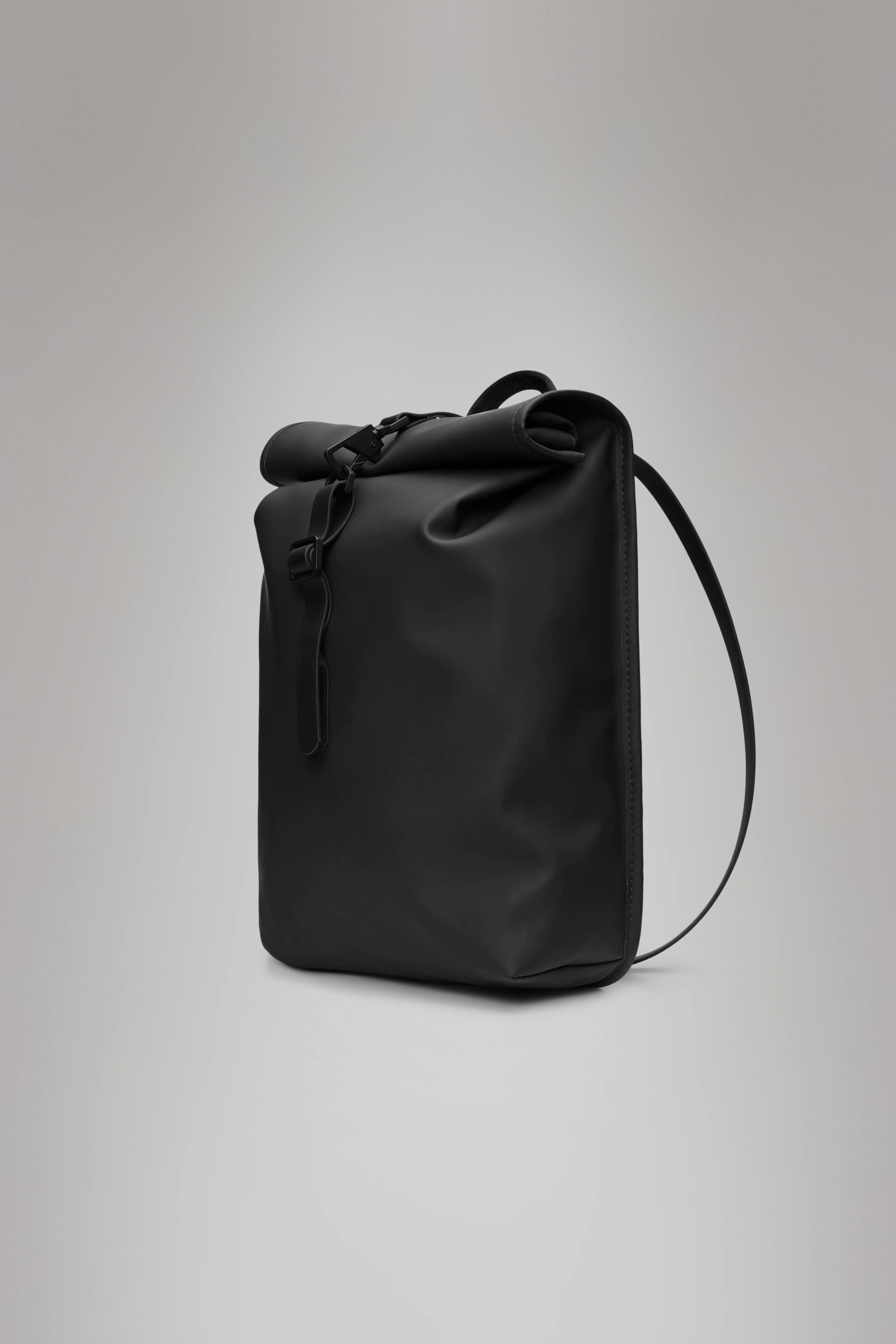 Rolltop Rucksack Mini - BLACK