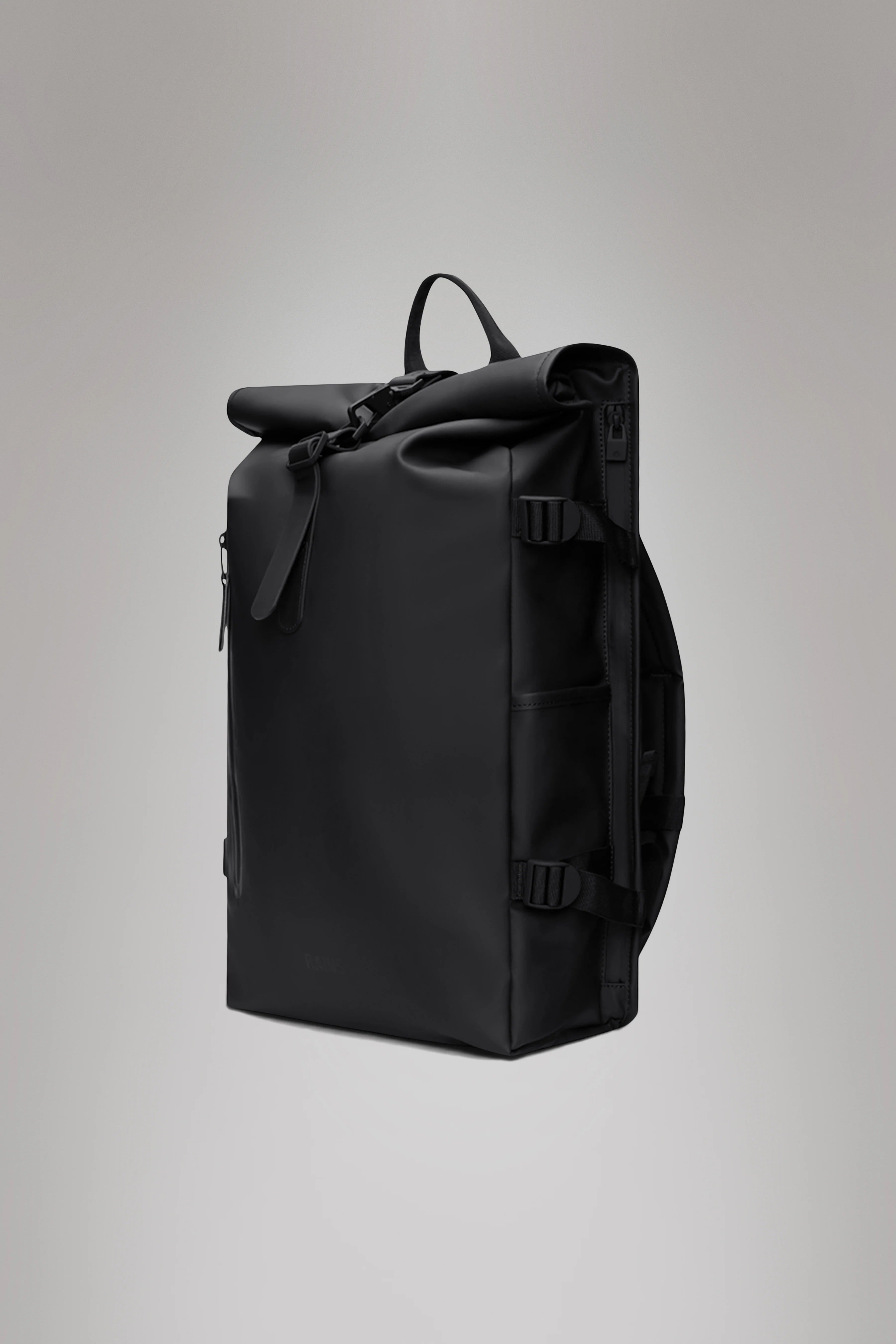 Rolltop Rucksack Large - BLACK
