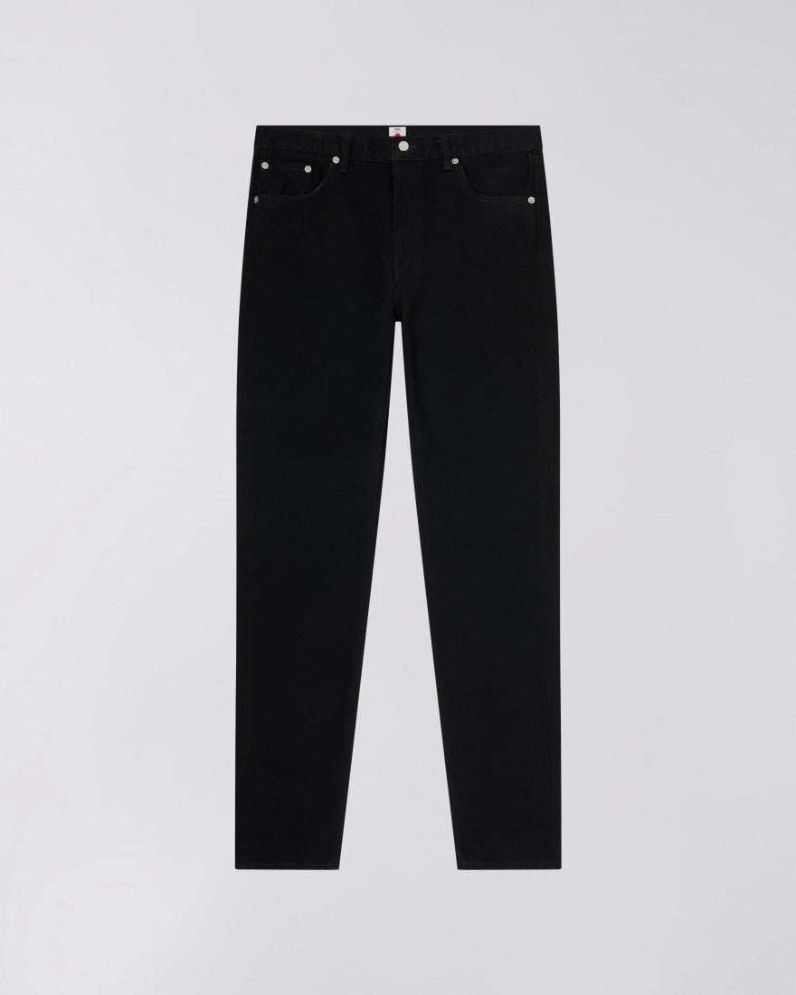 EU32Z-401 SLIM TAPERED - BLACK UNWASHED