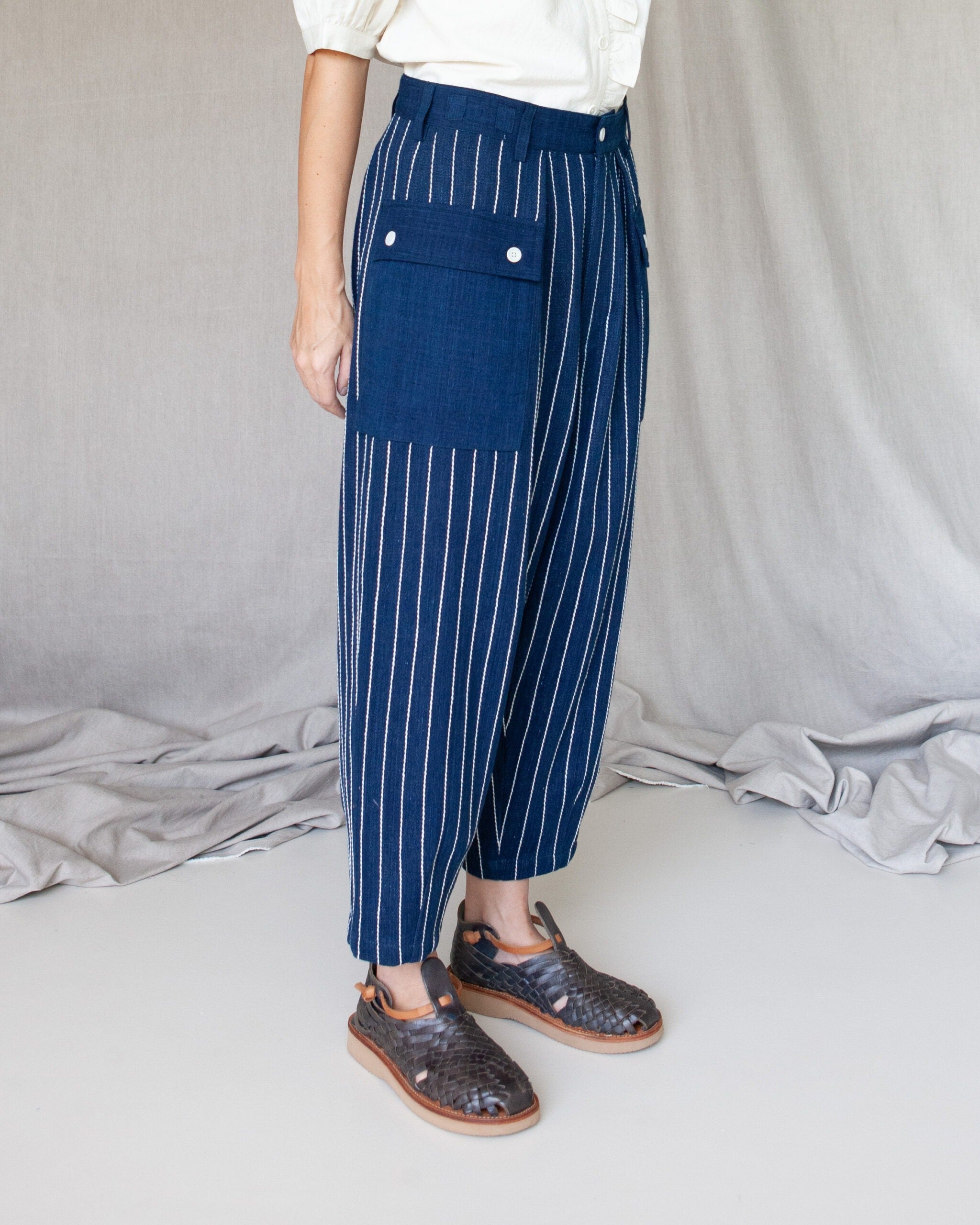 MAGGIE PANTS - INDIGO