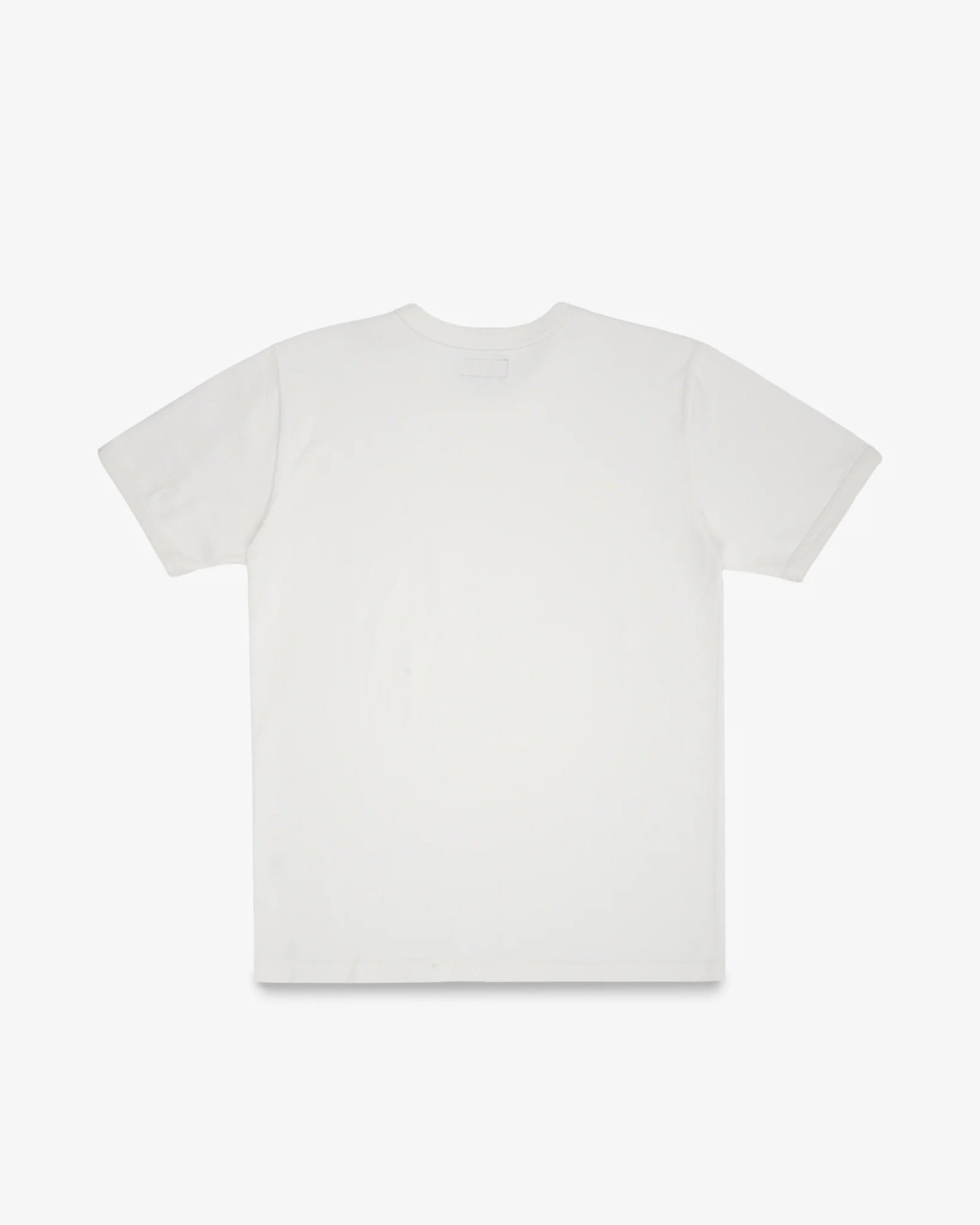IHT-1600 11oz Cotton Knit Crew Neck T-Shirt - WHITE