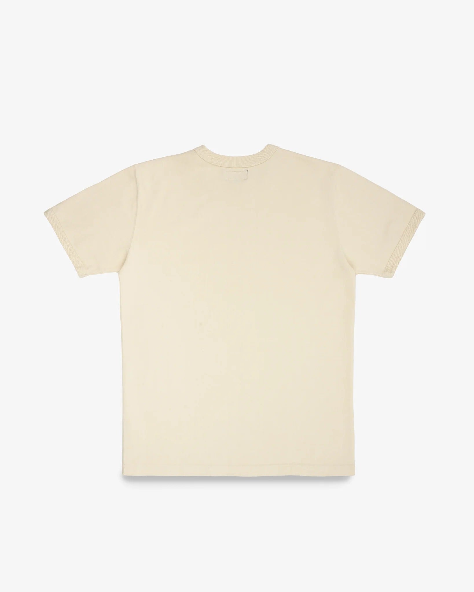 IHT-1600 11oz Cotton Knit Crew Neck T-Shirt - CREAM