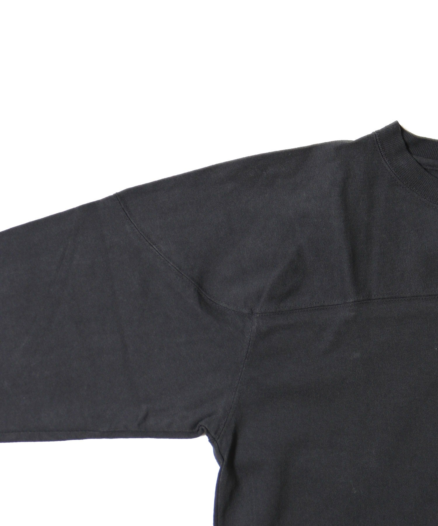 9oZ 3/4 FOOTBALL TEE - USED BLACK