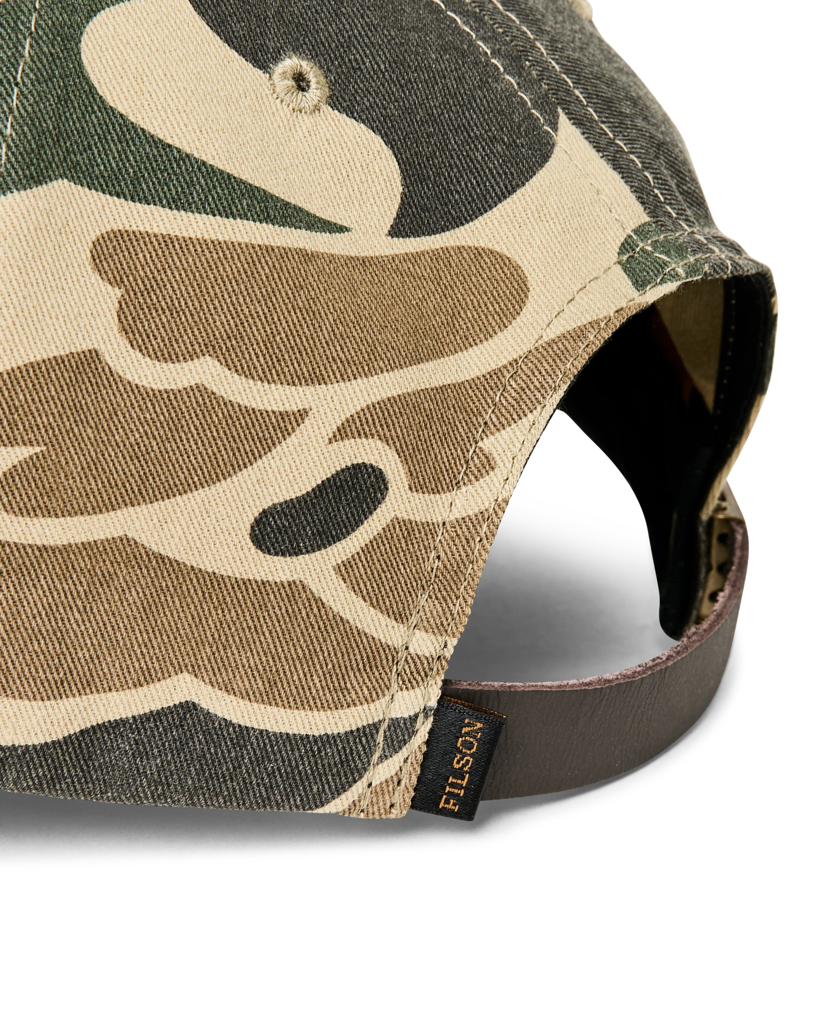 LOGGER CAP - TAN CAMO/HUNT FISH