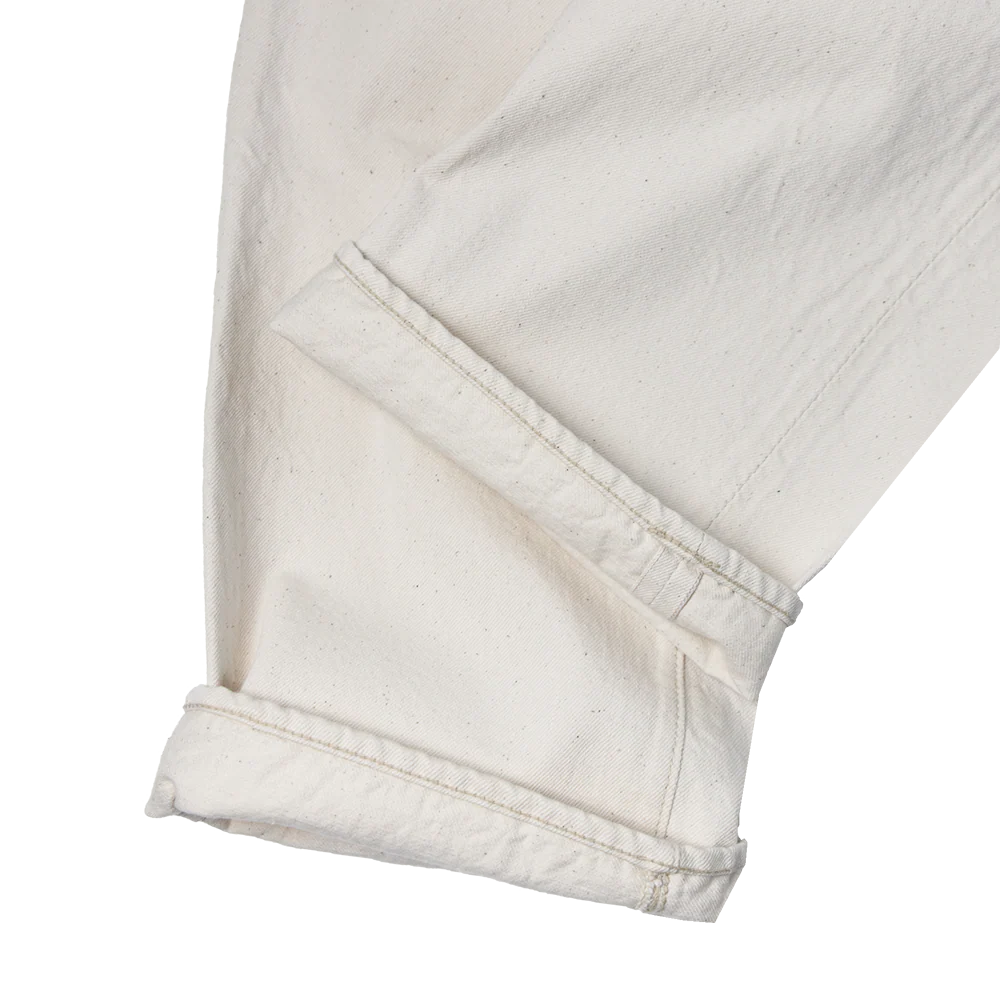 0105EC Wide Ecru Denim - ECRU