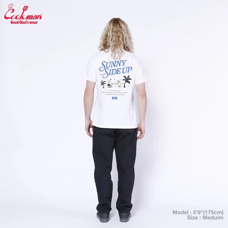 SUNNY SIDE UP TEE S/S - WHITE
