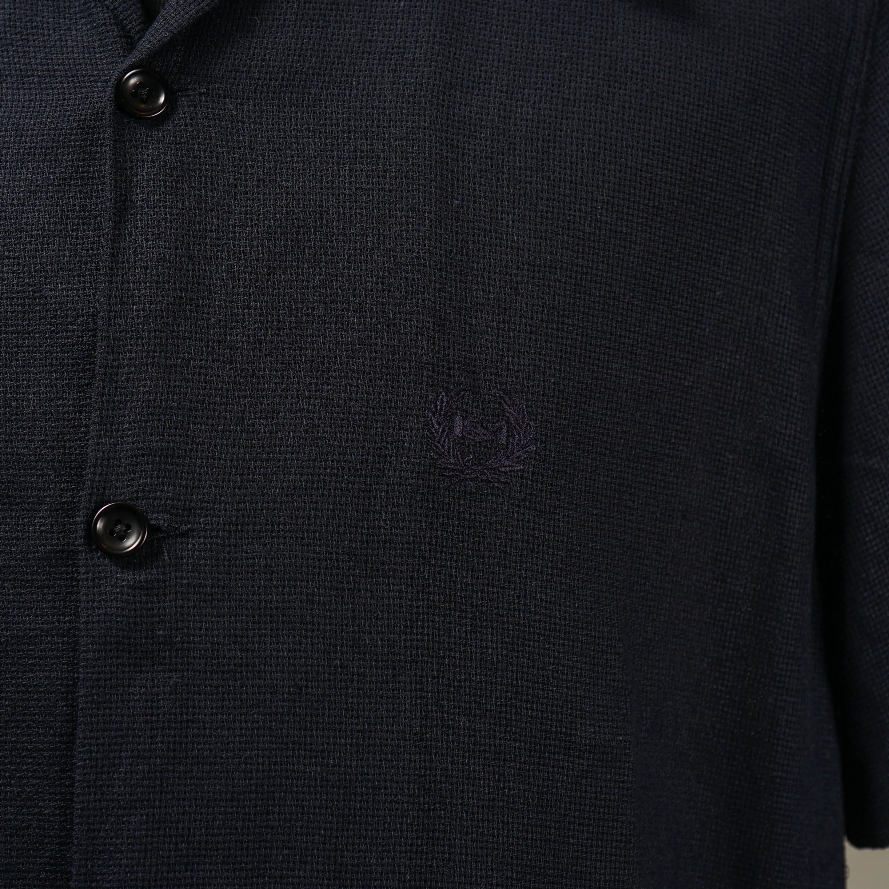 TROPICAL - S/S BACK PANEL SHIRTS - NAVY
