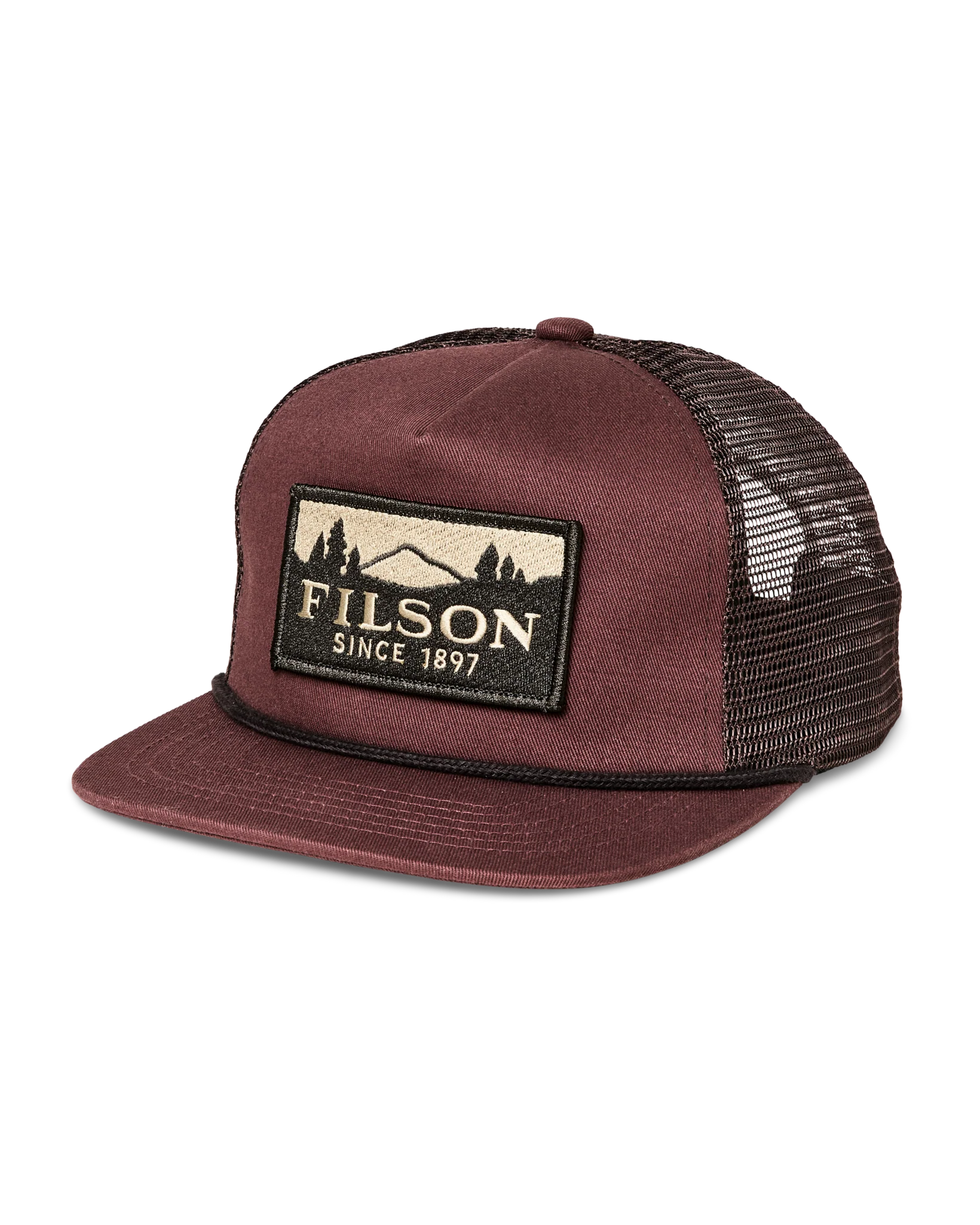 TRUCKER MESH CAP - REDWOOD/SCENIC
