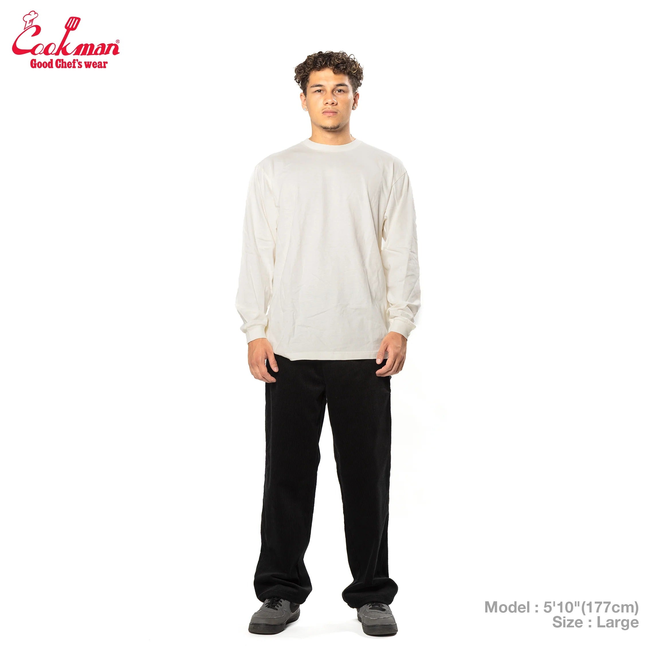 CARPENTER'S PANTS CORDUROY - BLACK