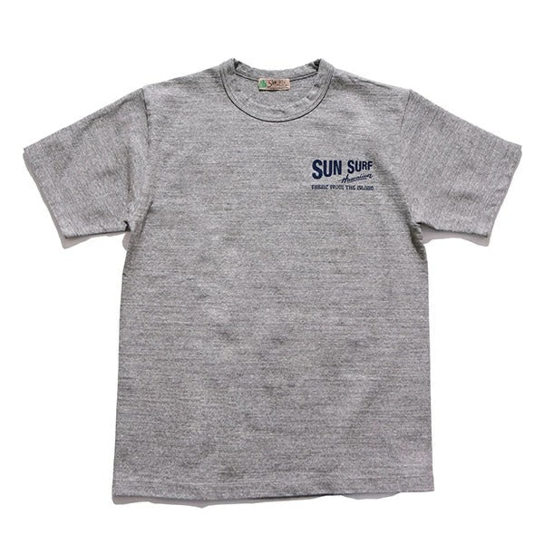 SS79544 S/S SLUB YARN T-SHIRT CAFÉ LA PAISANO - H.GRAY