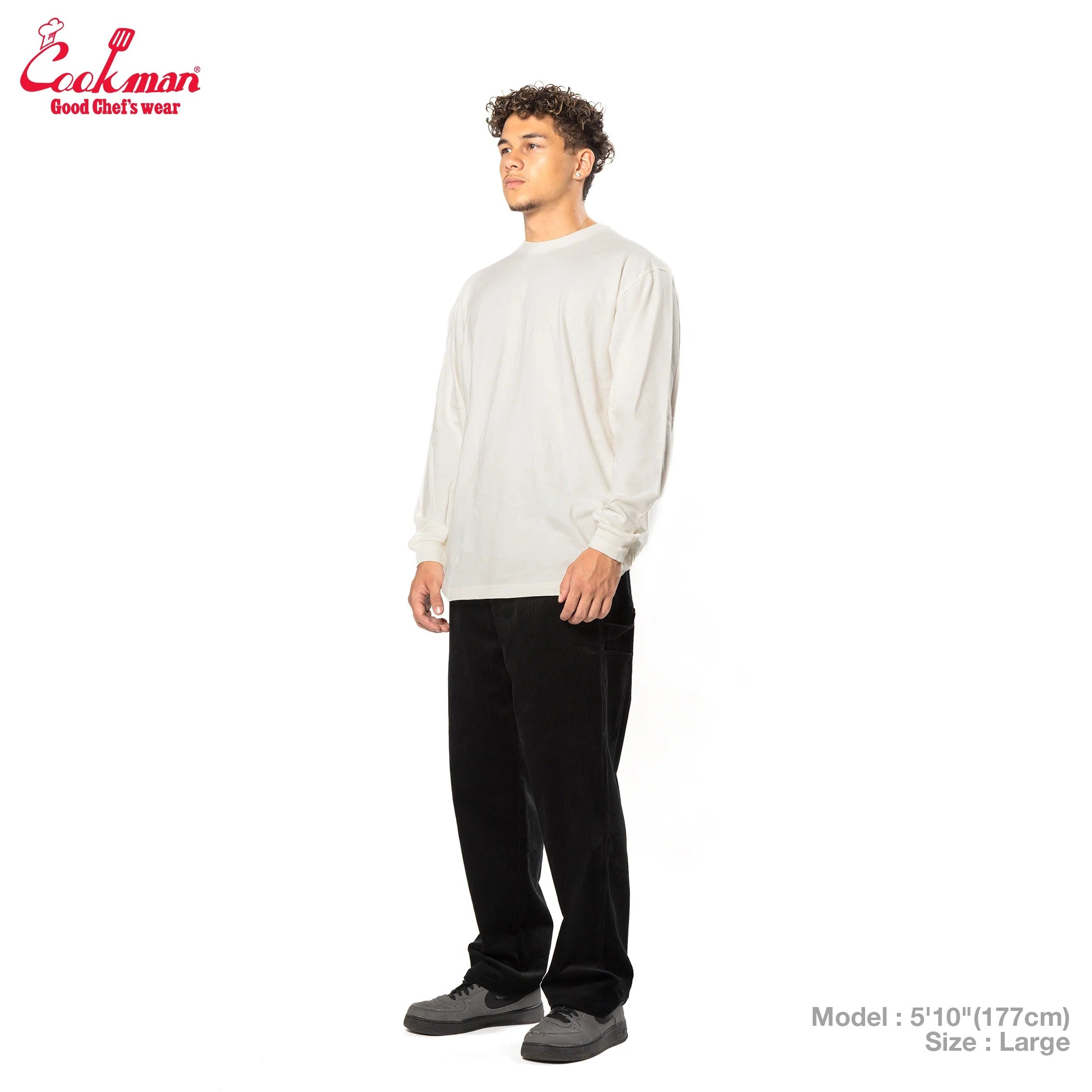 CARPENTER'S PANTS CORDUROY - BLACK