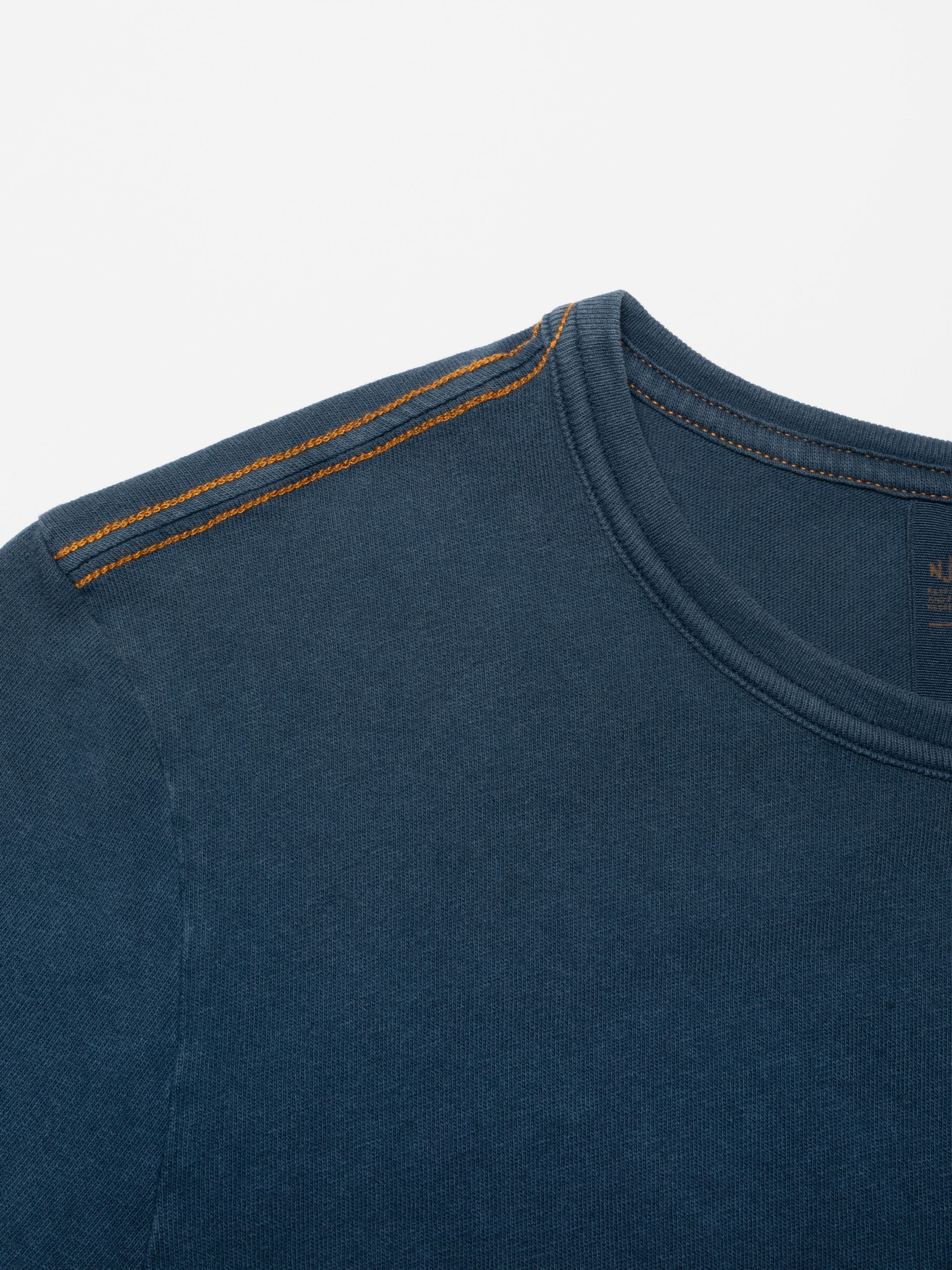 Ricky Pocket T-Shirt Washed - Blue