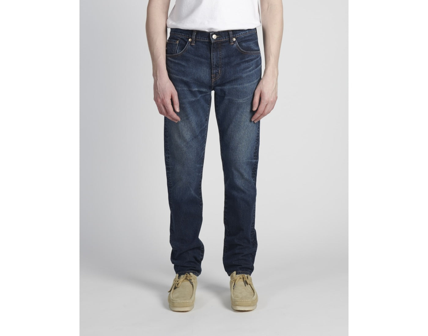 EEU32-726 SLIM TAPERED - BLUE MID DARK USED