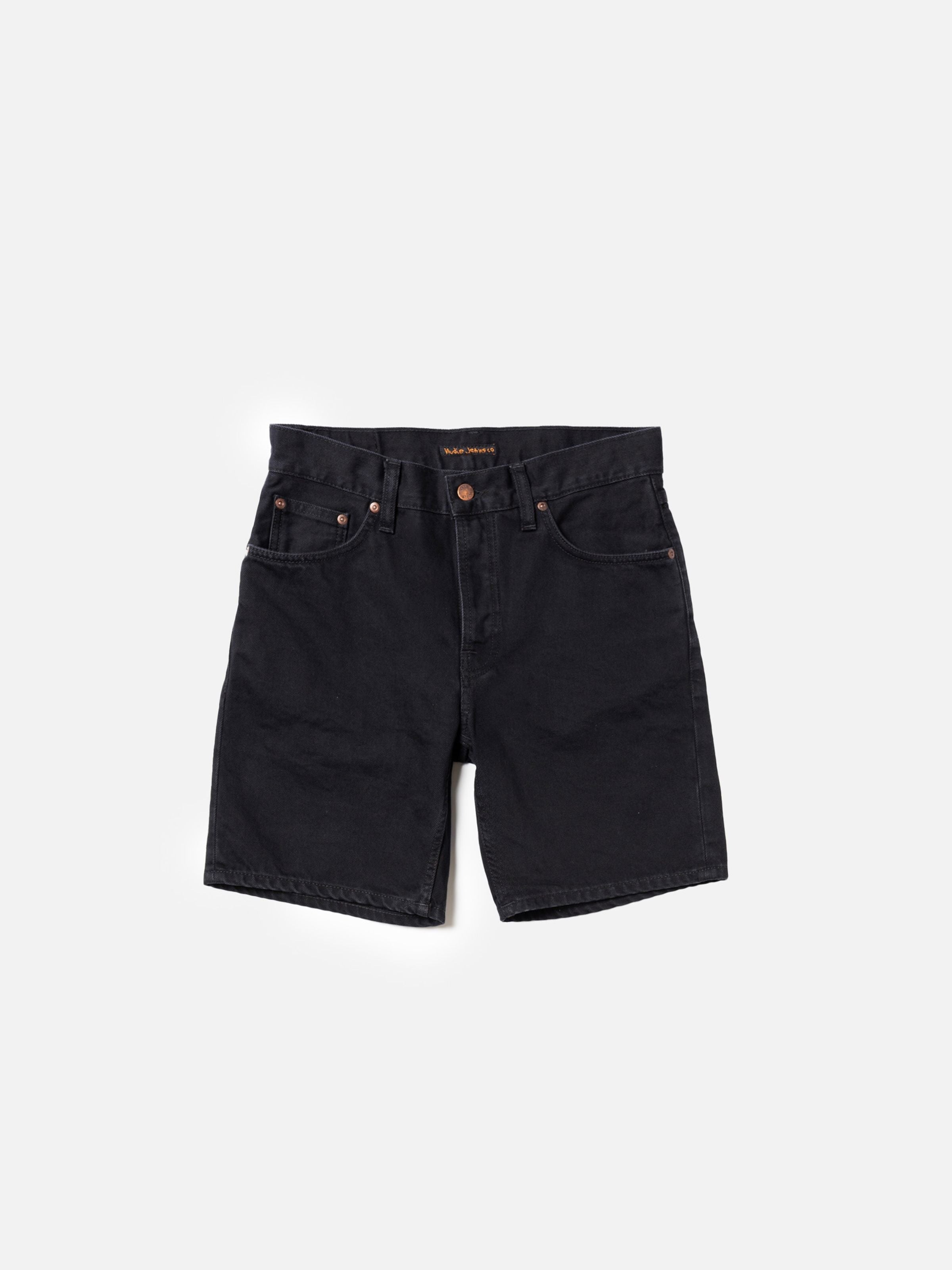 SETH DENIM SHORTS - AGED BLACK