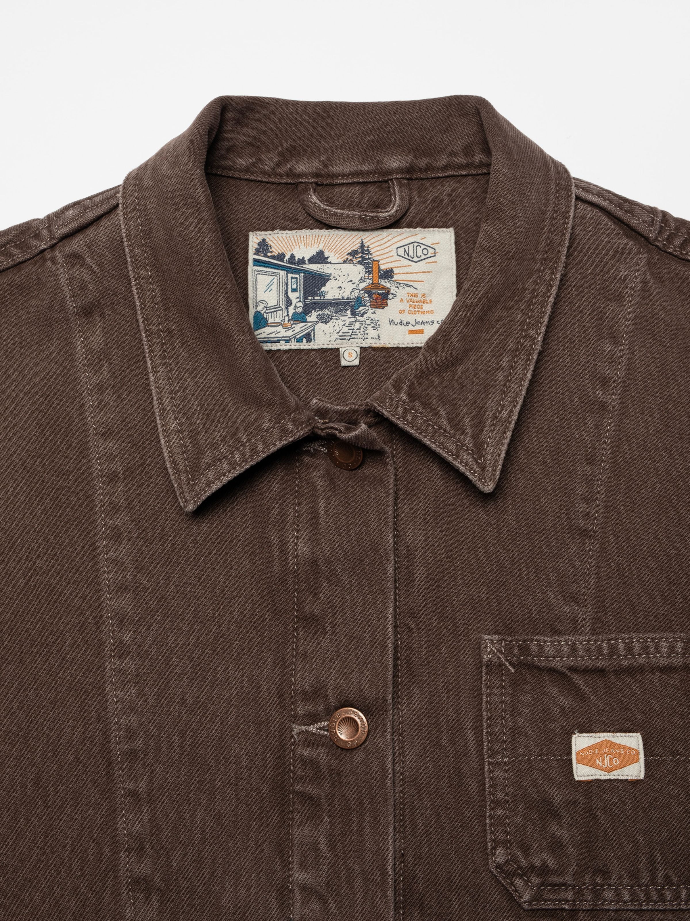 Ada Workwear Jacket Espresso - Brown
