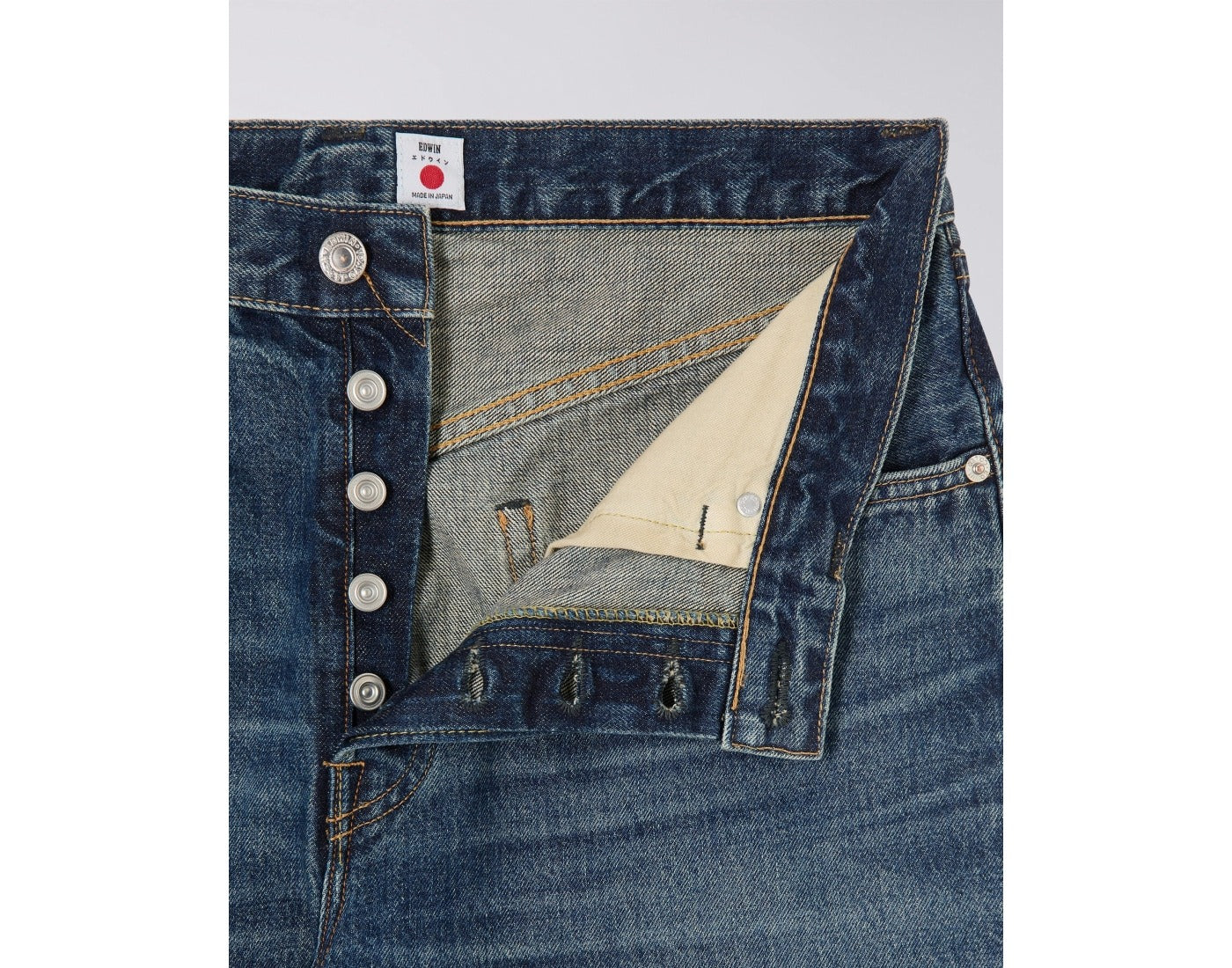 EEU05-220 WIDE PANT - BLUE DARK USED