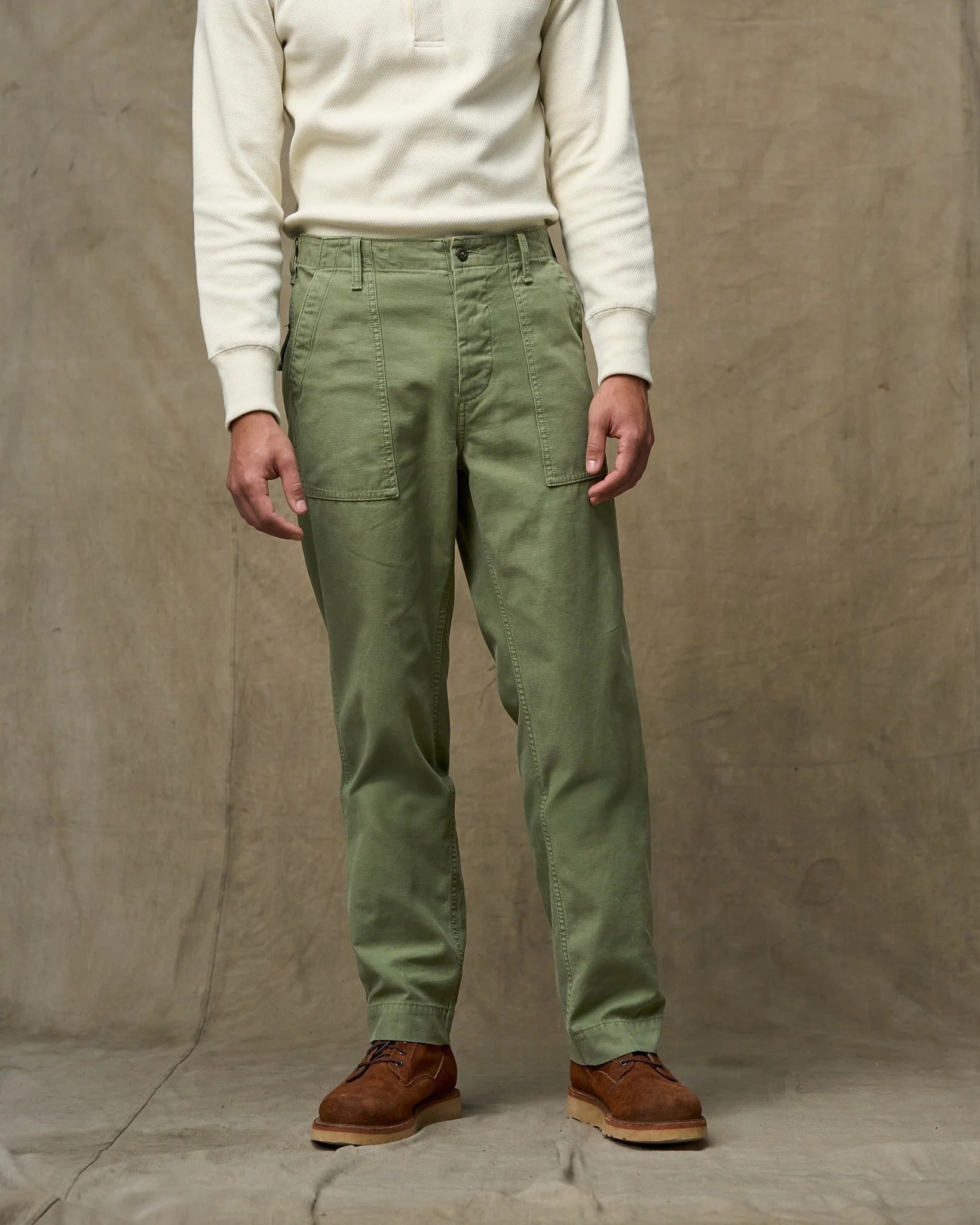 FIELD SUPPLY PANTS - WASHED FATIGUE GREEN