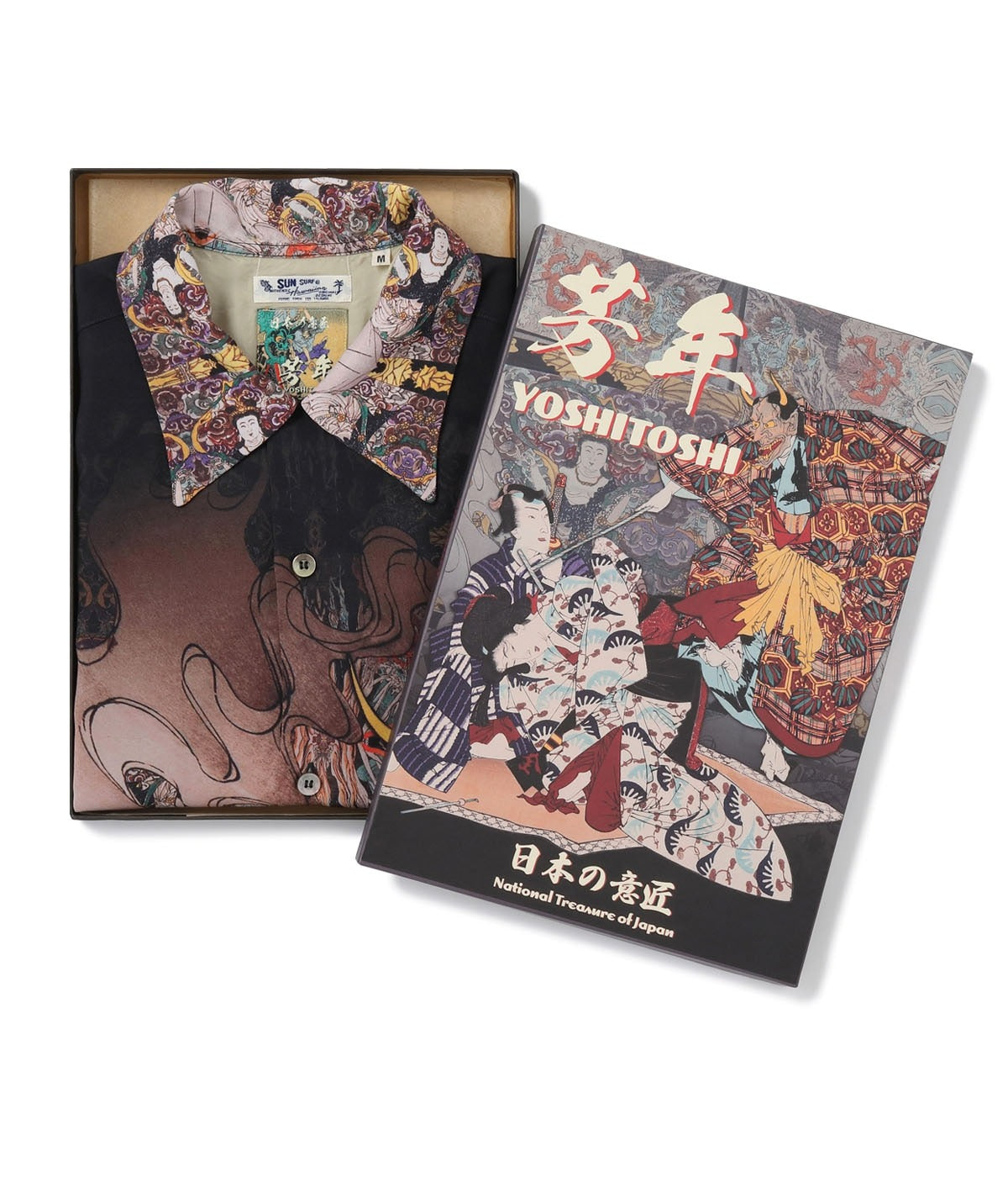 SS39532 SUN SURF × Yoshitoshi Tsukioka SPECIAL EDITION “NEW STORY” - BLACK