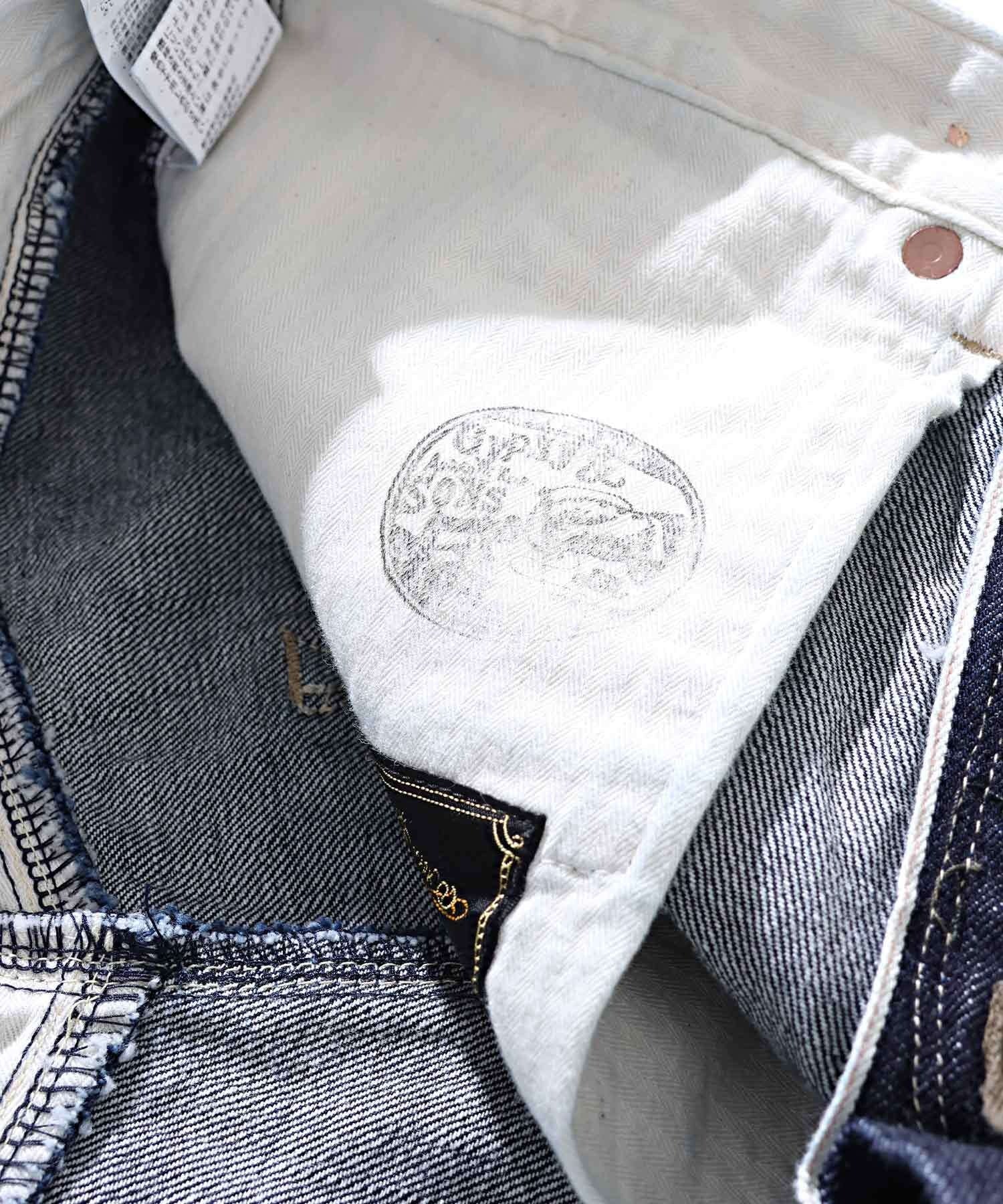 GS2449930 N/KEELMAN PANTS(O/WASH) - INDIGO