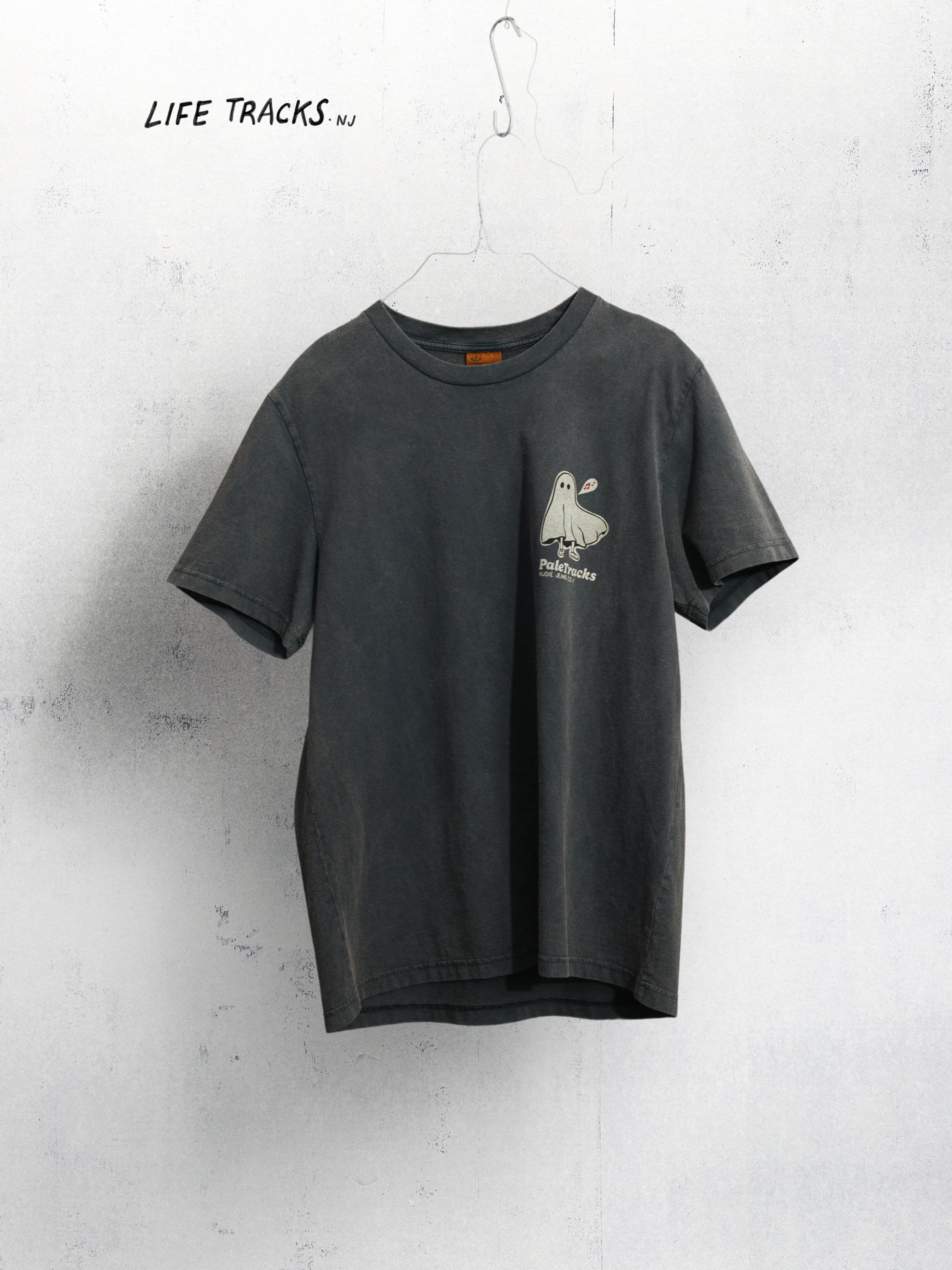 Roy Pale Tracks T-Shirt - Antracite