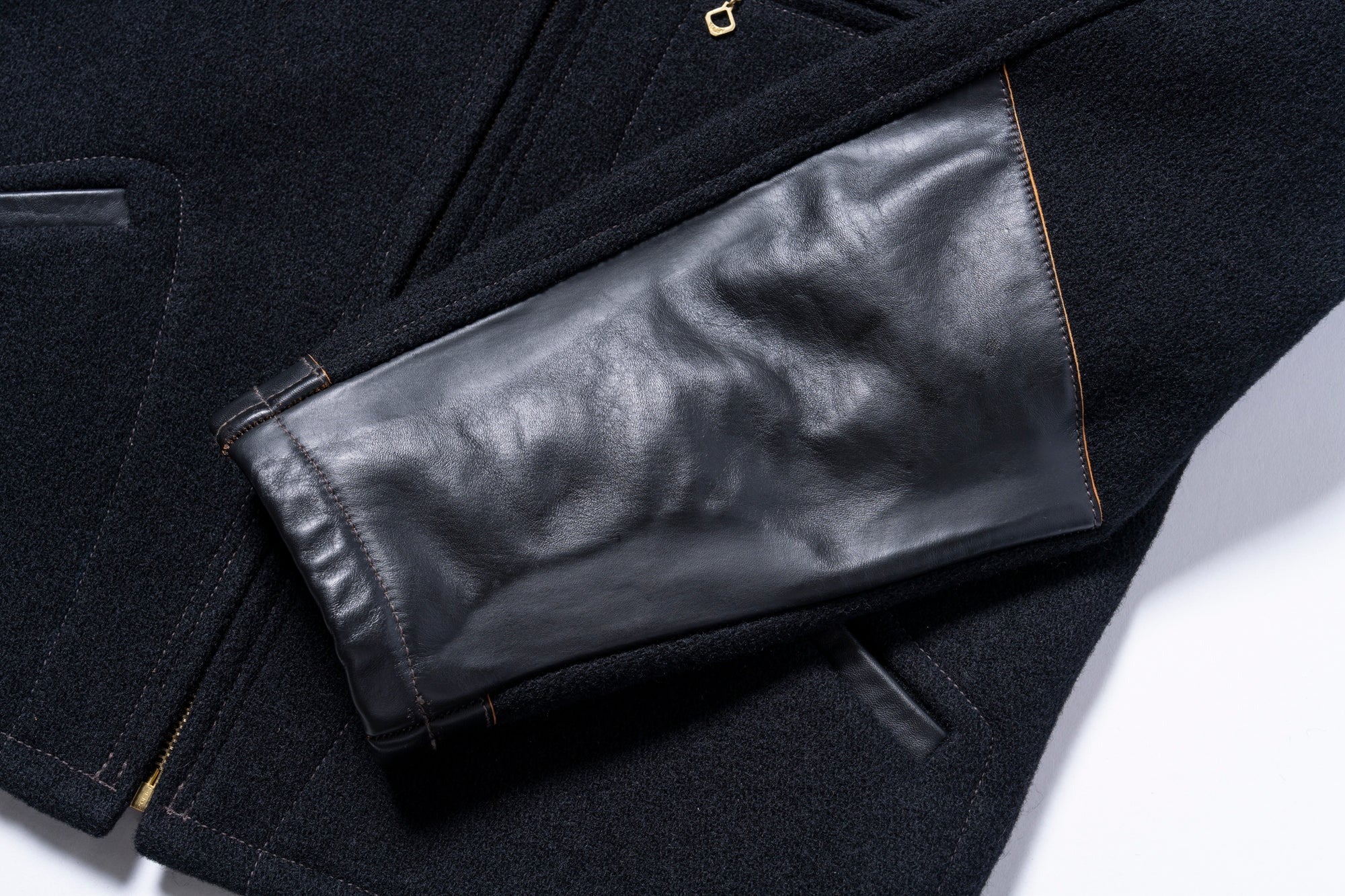 MJ25111 WOOL FIELD SPORTS JACKET - BLACK