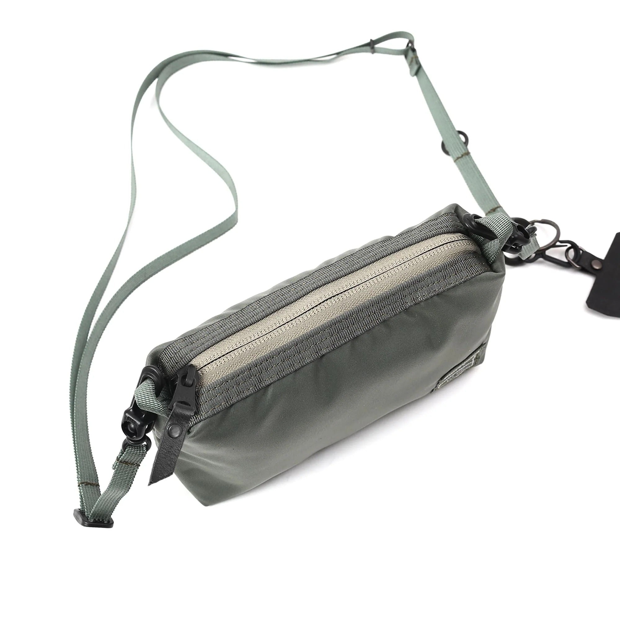 HSP-0177 FLYER'S SUPPLY 2way shoulder pouch (L) - SAGE GREEN